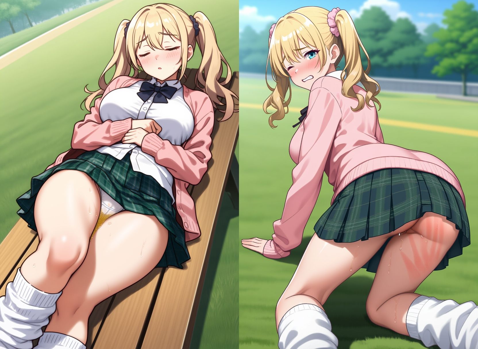 生意気ギャルが言いなりになるまで、失禁屈服させた件 - サンプル画像 7