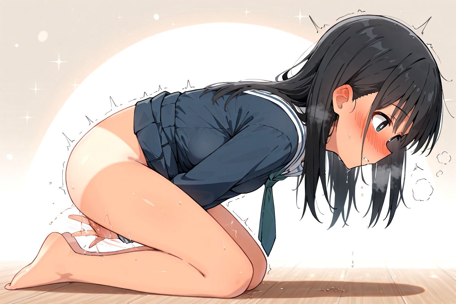 イヤがる処女を種付け監禁して連続絶頂の性指導 - サンプル画像 1