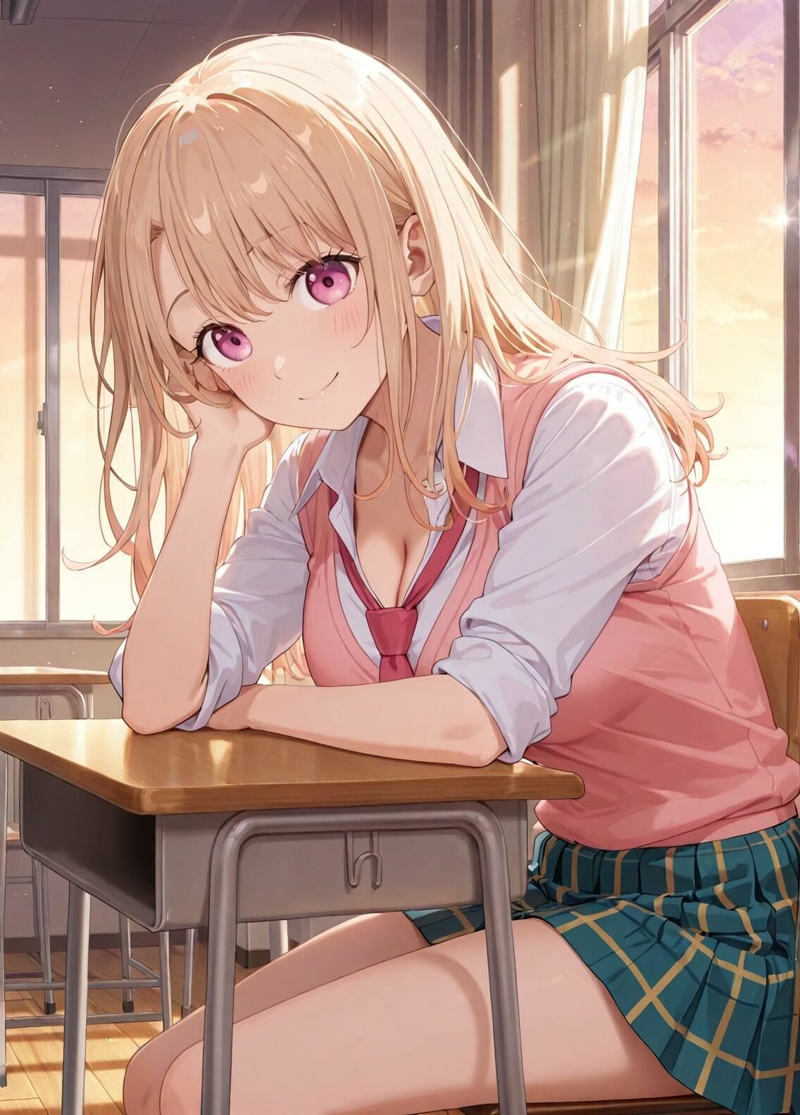 「黒岩メダカに私の可愛いが通じない」川井モナ  セクシー写真集5（全500枚） - サンプル画像 2