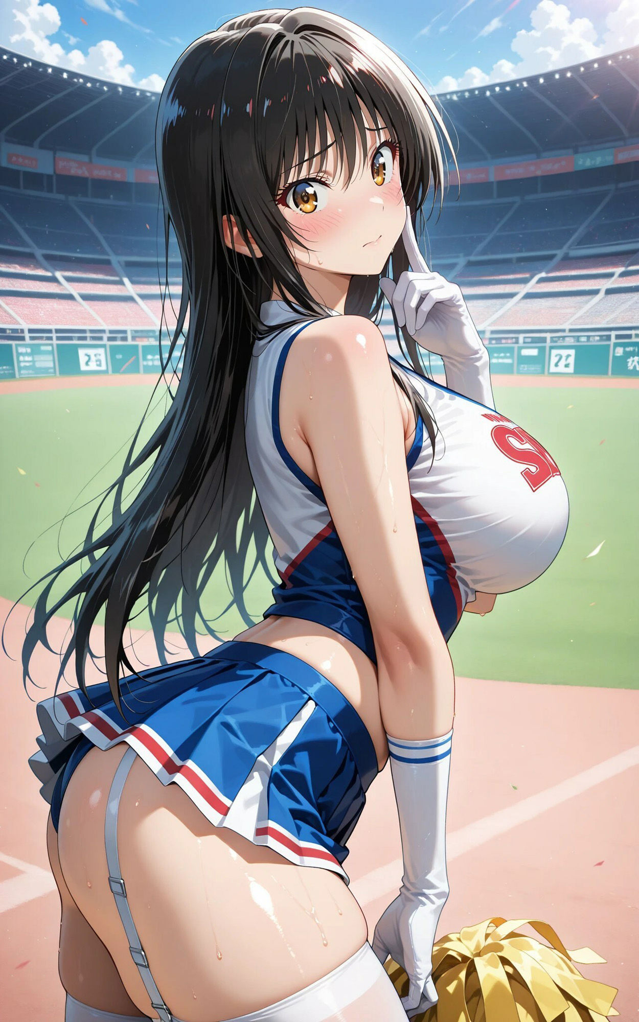 【発情ヒロイン】To L☆VEる -とらぶる- 古☆川唯  チアガール調教編 - サンプル画像 1