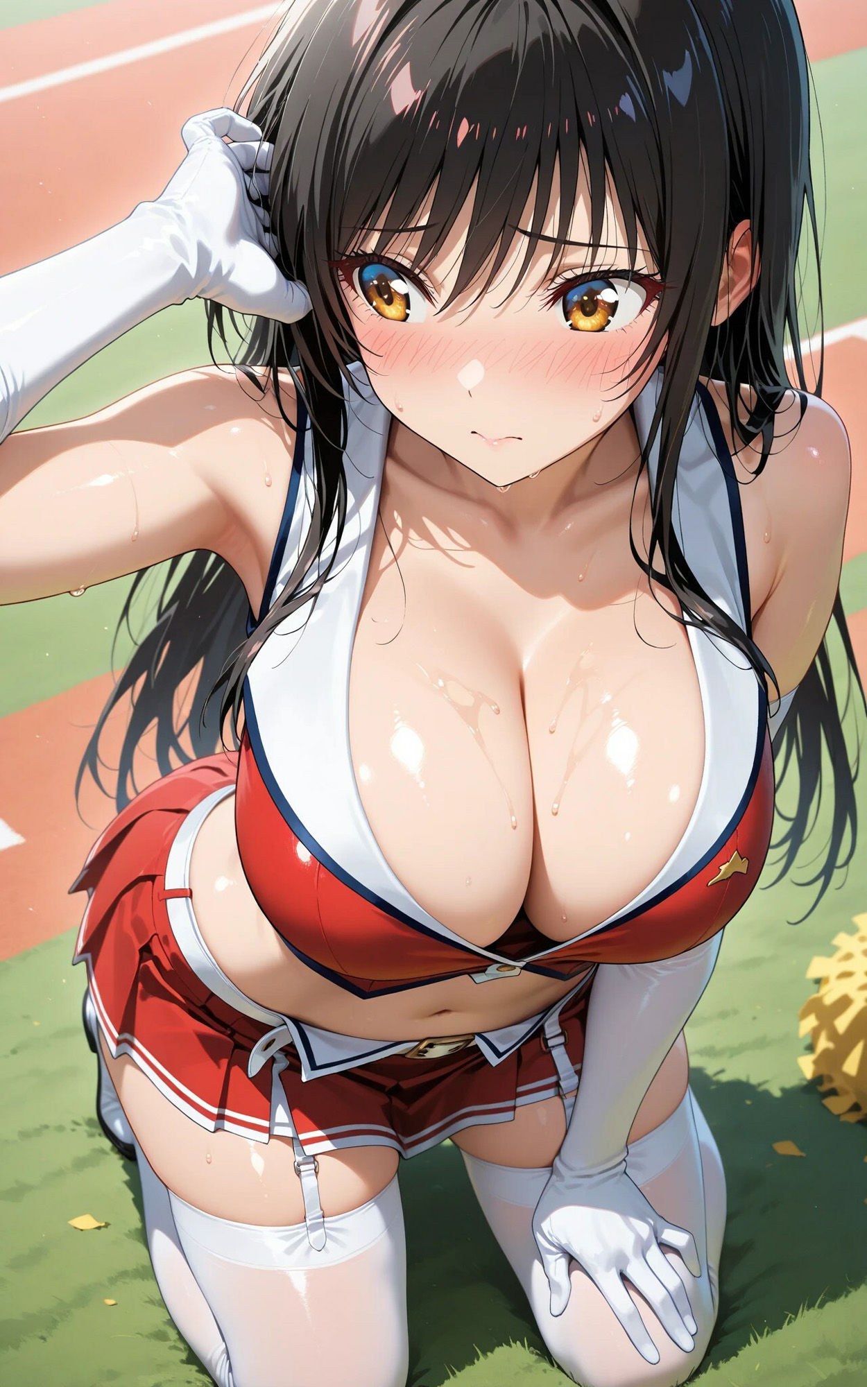 【発情ヒロイン】To L☆VEる -とらぶる- 古☆川唯  チアガール調教編 - サンプル画像 2