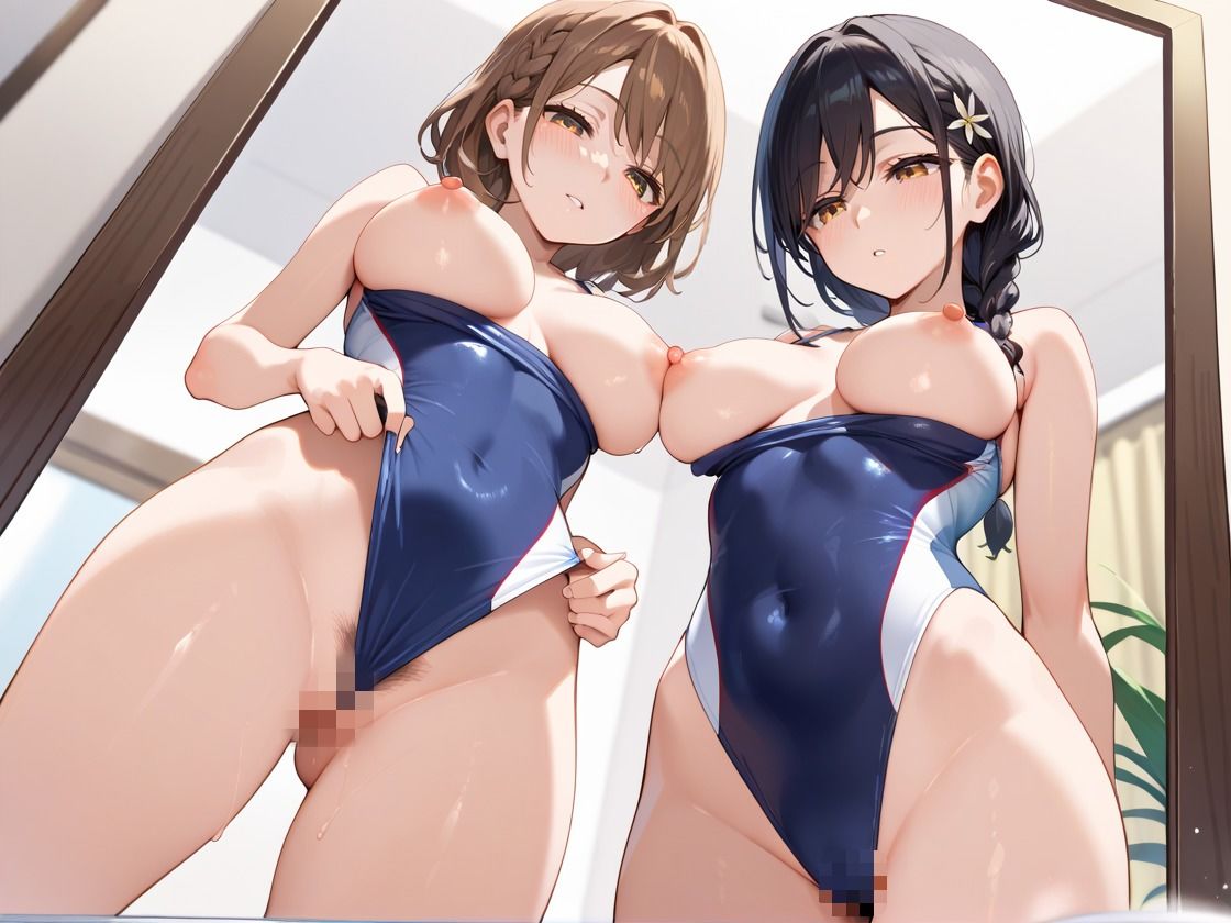 水着ハーレムしよっ！ - サンプル画像 1