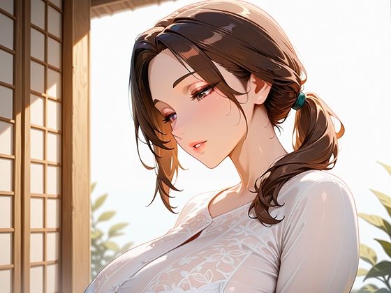 学生バイトとデカ乳シングルマザーの濃厚プルルンSEX - サンプル画像 1