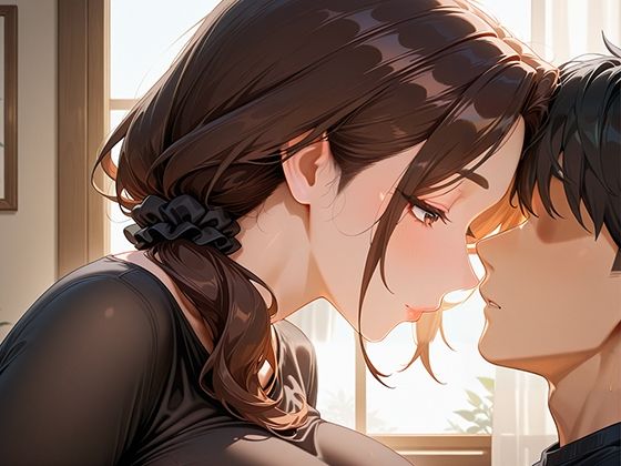 学生バイトとデカ乳シングルマザーの濃厚プルルンSEX - サンプル画像 4
