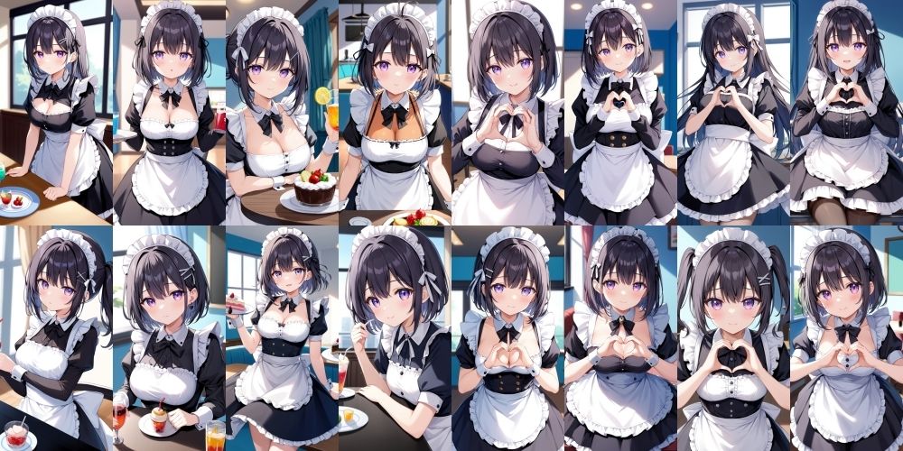 ご奉仕メイド喫茶ー清楚編ー【500枚】 - サンプル画像 1