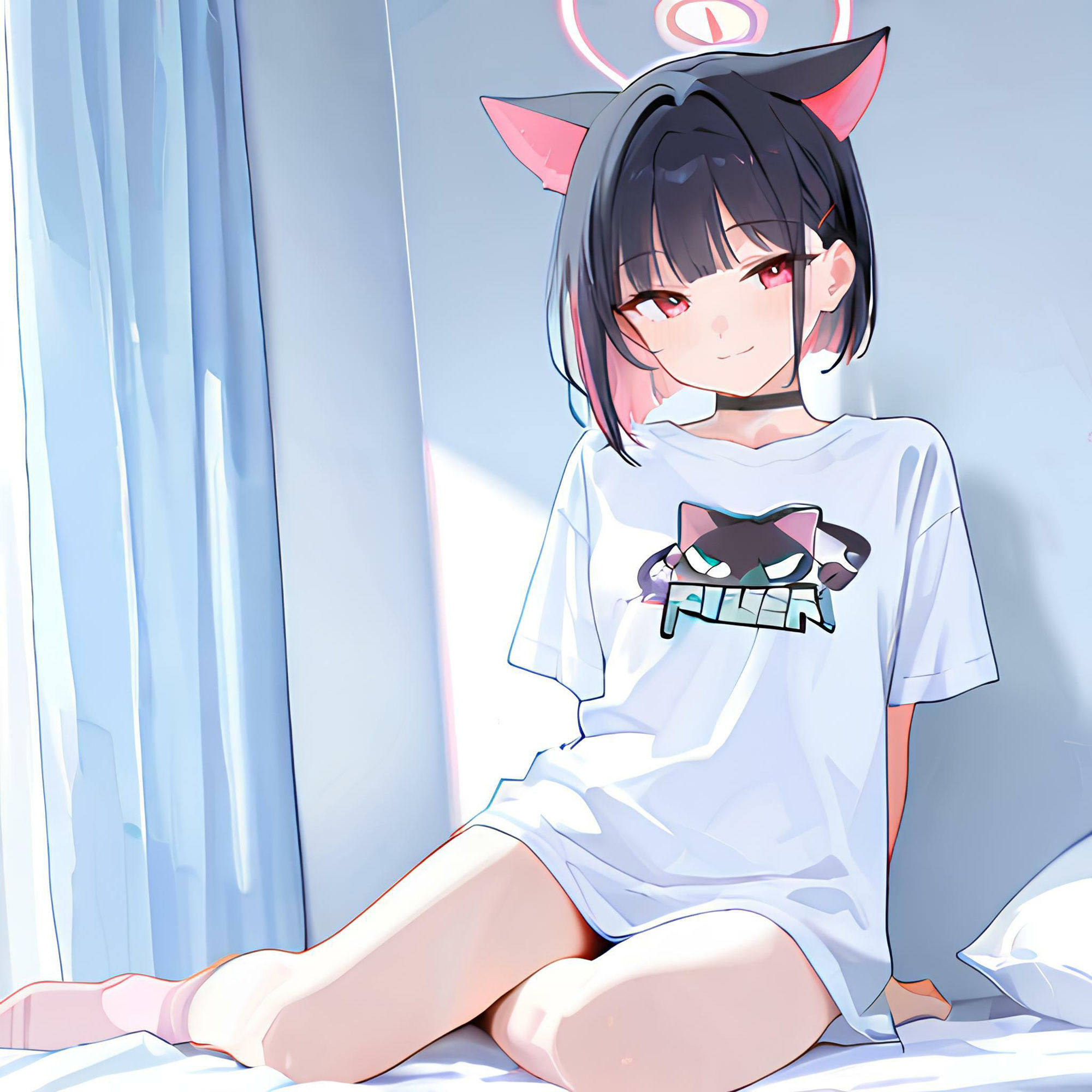 R18 ブ◯ーアーカイブ 杏◯カズサ vol.1 - サンプル画像 1