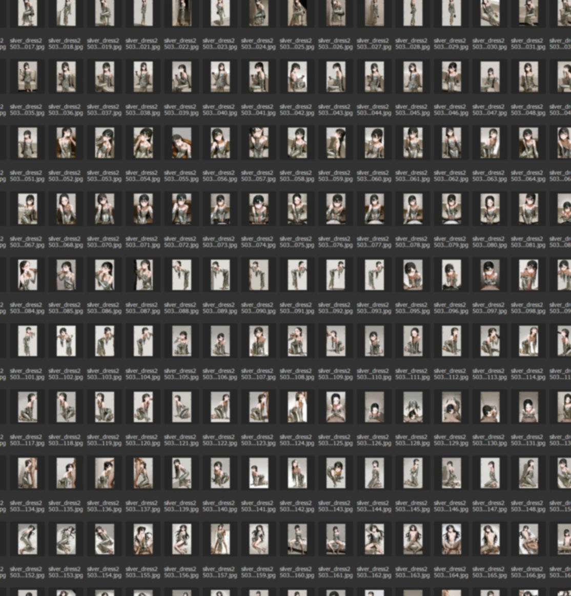 光沢ドレスで誘惑してくる彼女【218枚＋3movies】 - サンプル画像 10