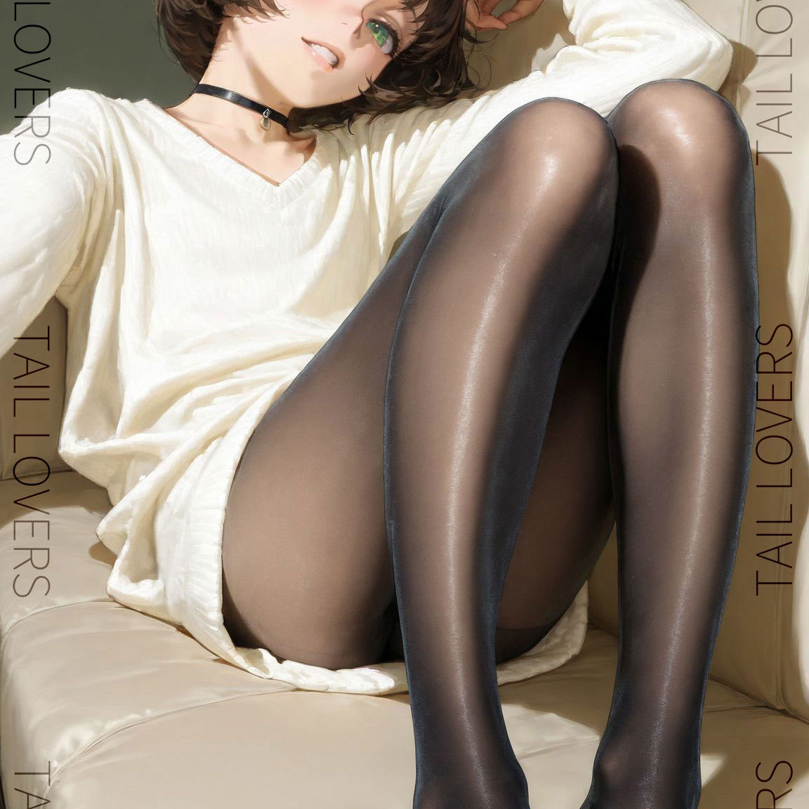 光沢パンストで足コキ【290枚＋3movies】 - サンプル画像 4