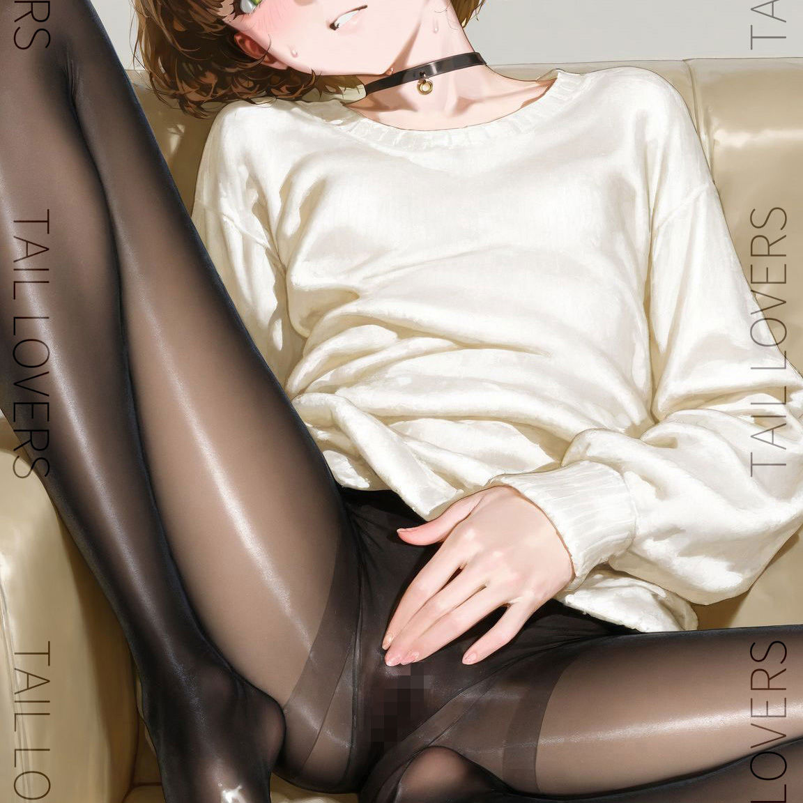 光沢パンストで足コキ【290枚＋3movies】 - サンプル画像 8