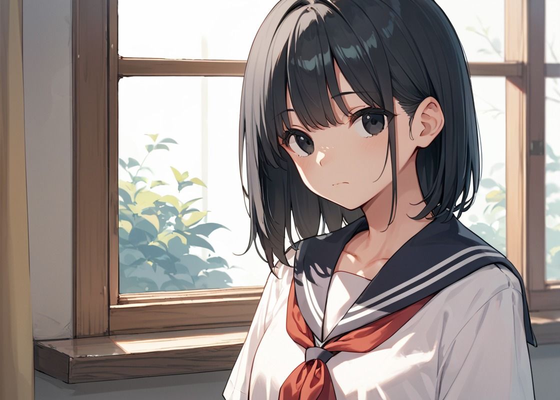 女子校生  調教編 - サンプル画像 1