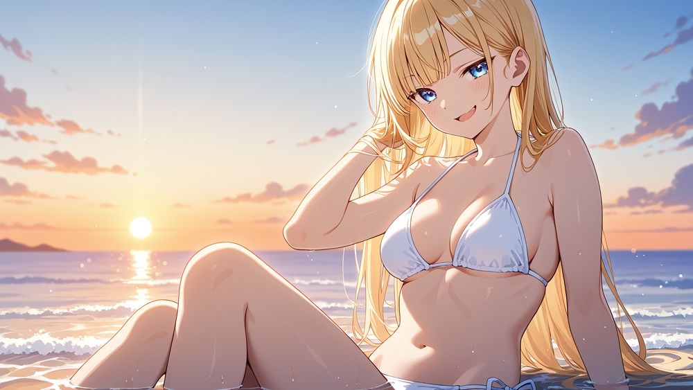 【FANZA専売】清楚銀髪と金髪アイドルの秘密プライベートレッスン【4K高画質】 - サンプル画像 4