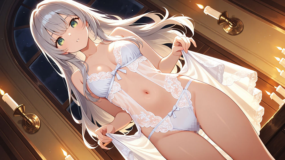 【FANZA専売】清楚銀髪と金髪アイドルの秘密プライベートレッスン【4K高画質】 - サンプル画像 7