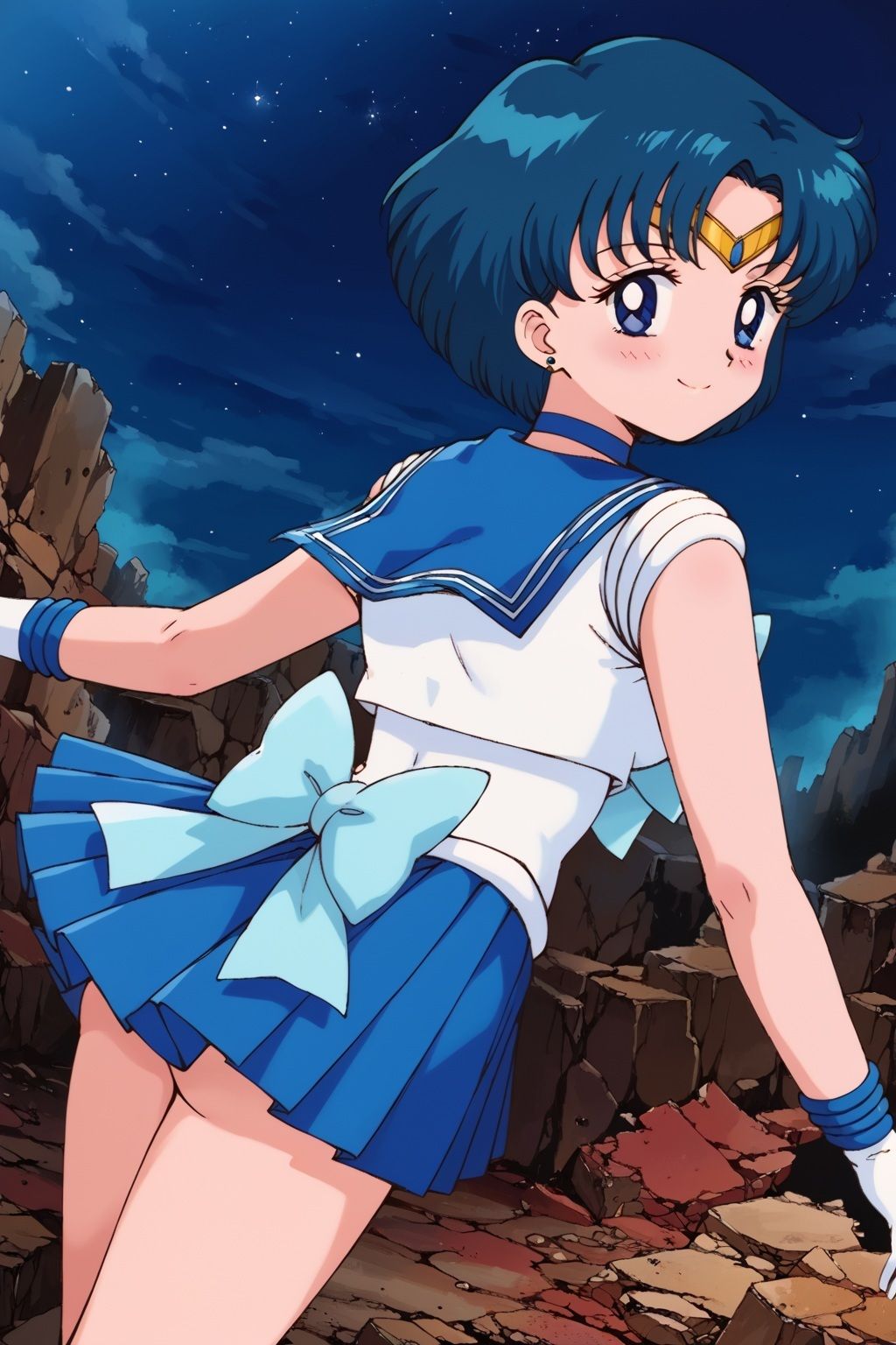 敗北ヒロイン 美少女戦士マーキュリーの陥落 - サンプル画像 2