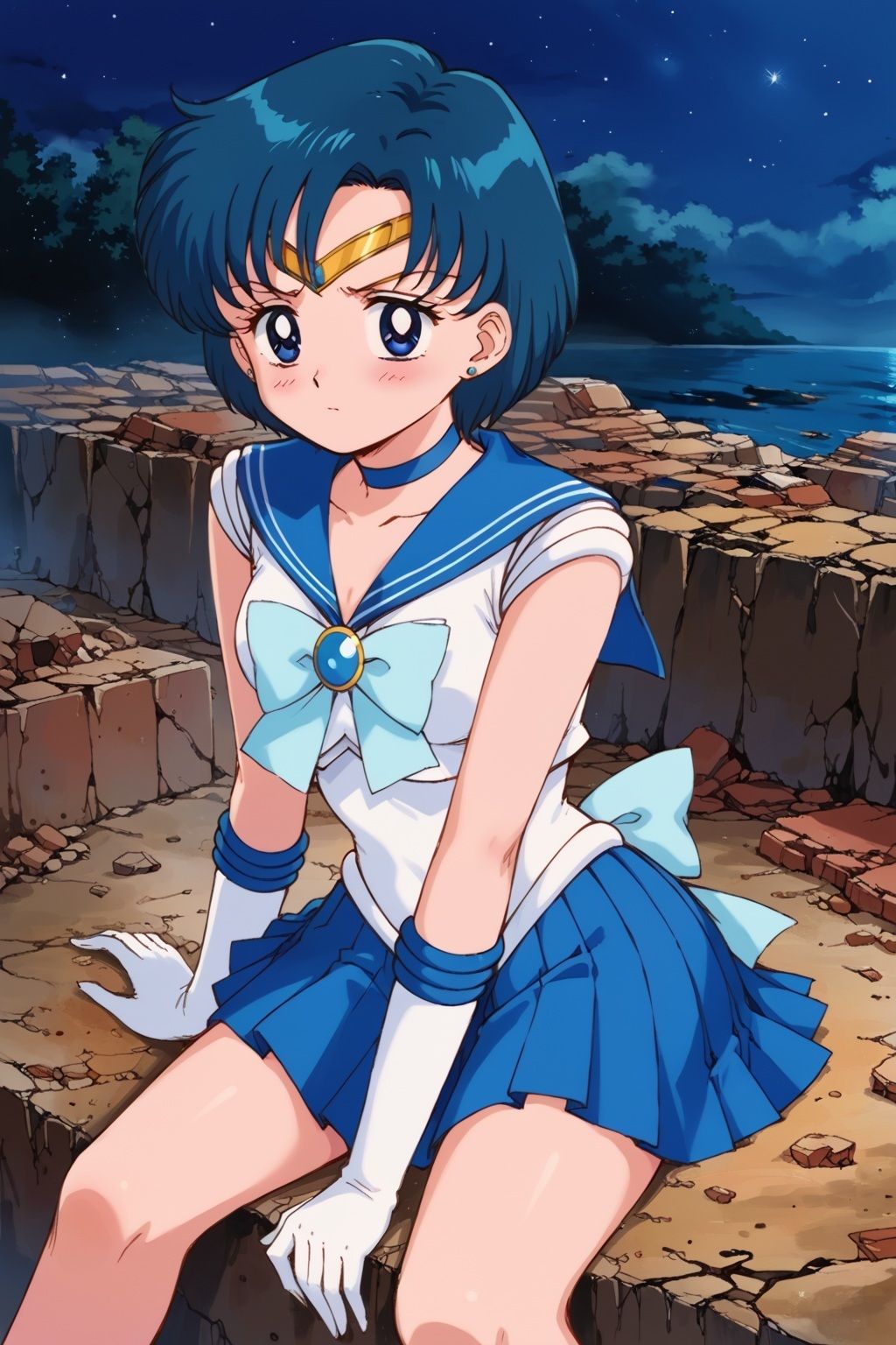 敗北ヒロイン 美少女戦士マーキュリーの陥落 - サンプル画像 3