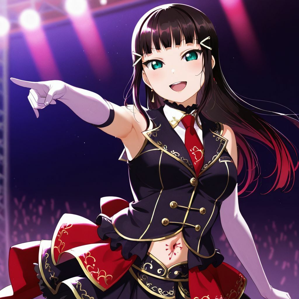 ラブ〇イブ！  黒〇  ダイヤ  悪堕ち快楽堕ち - サンプル画像 2