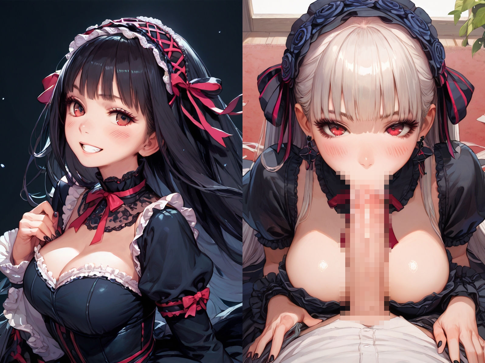 俺専属のおまんこ係になったゴスロリと子作りしてみた - サンプル画像 1