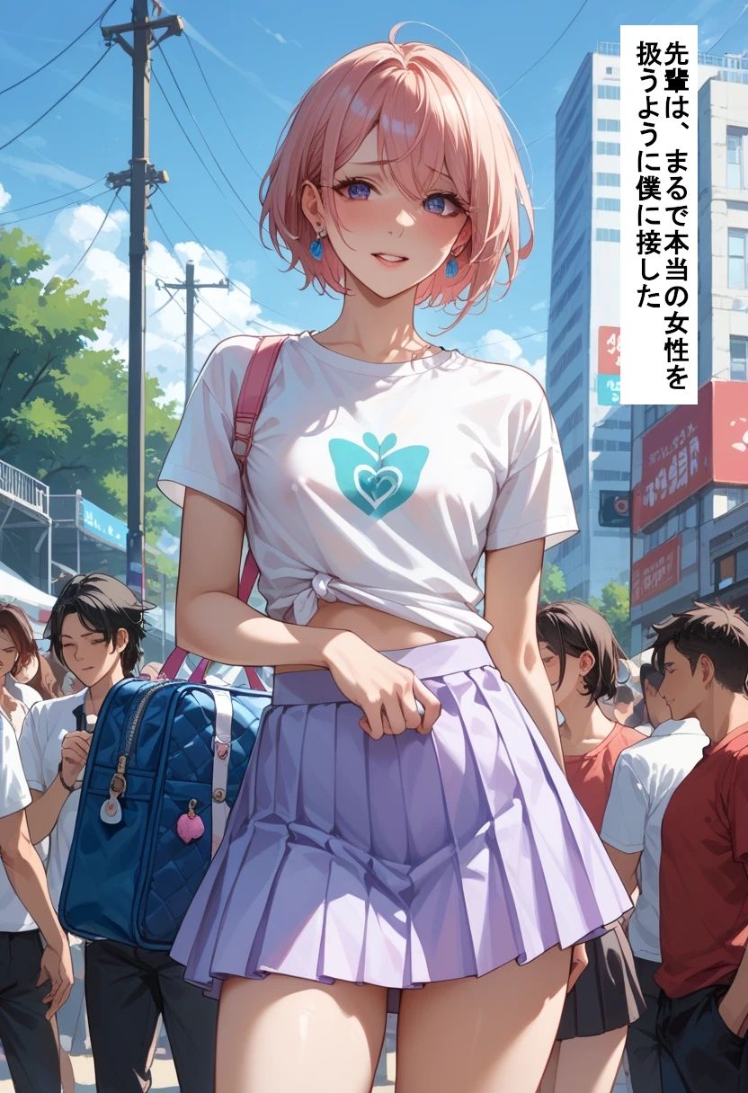 僕のお尻の穴が性器に変わるまで（ストーリー付） メス堕ちして従順になった或る男の娘の告白 - サンプル画像 1