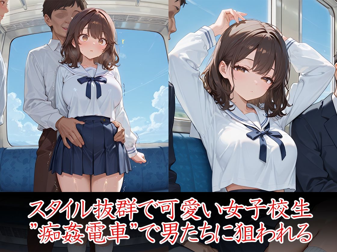痴姦電車 学生専用車両 - サンプル画像 2
