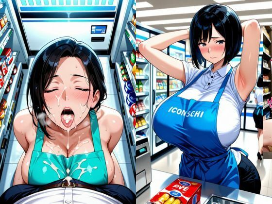 パート人妻の母性セール〜深夜のレジ奥にだけ並ぶ裏メニュー、母性絞り売り。〜縦長500枚 - サンプル画像 5