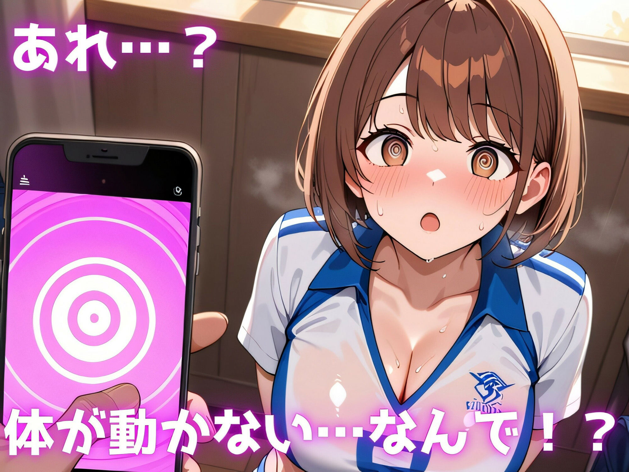 【4K×500枚】催〇で種付け放題 バレー部女子校生 - サンプル画像 2