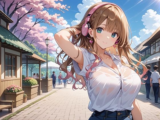 ギャル呑み 淫乱ギャルとお忍びデート - サンプル画像 1