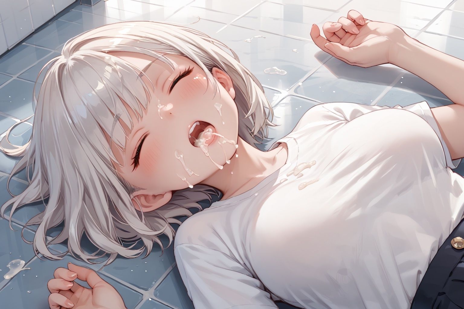 強●制裁〜犯●れた女子校生たち〜 - サンプル画像 3