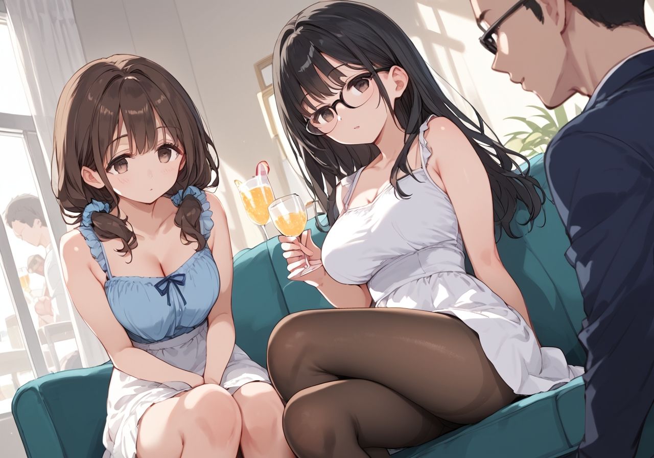義妹の危険日に快楽堕ちしていく兄妹 - サンプル画像 1