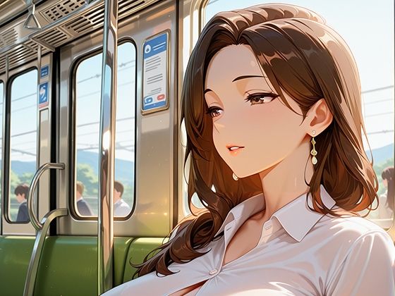 電車痴●の虜になってしまった人妻 - サンプル画像 1