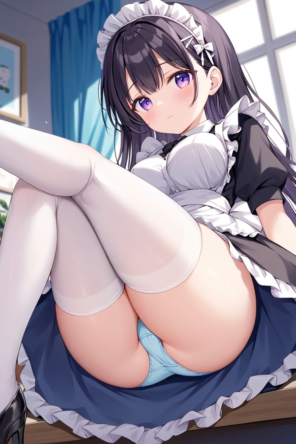ご奉仕メイド喫茶ー清楚編パンチラー【500枚】 - サンプル画像 9