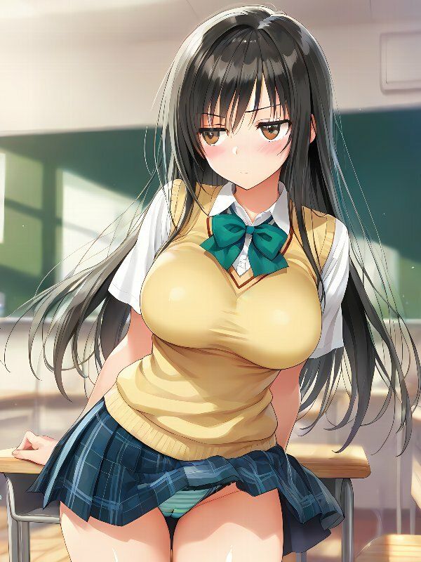 あの娘が縞パンを穿いてたら 〜古手川唯 編〜 - サンプル画像 3