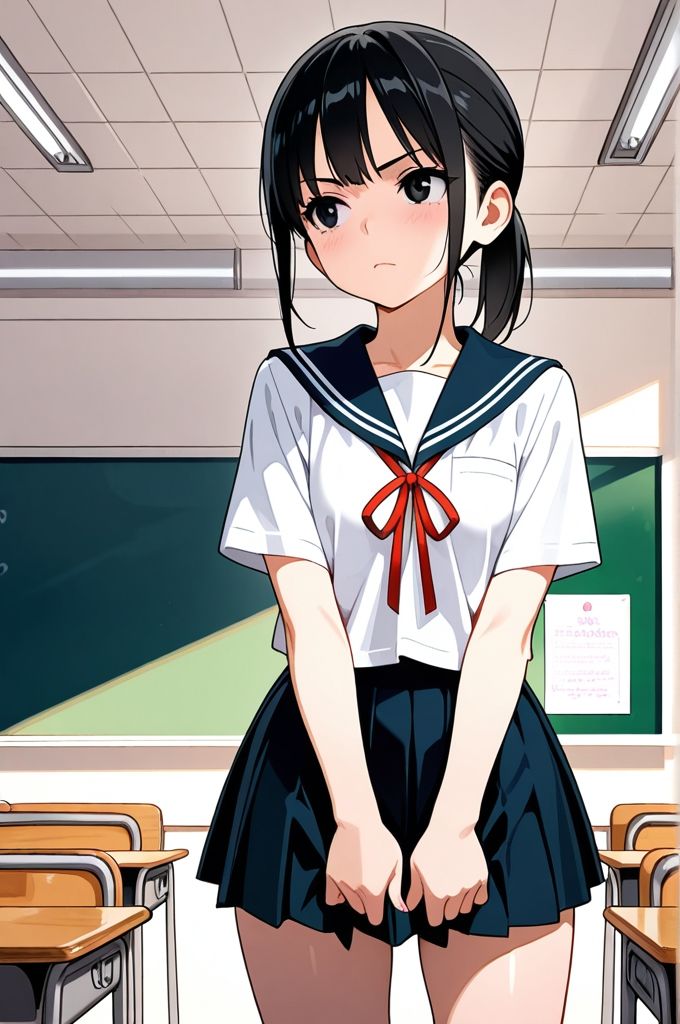 気の強い少女を力でねじ伏せケツハメわからせ - サンプル画像 1