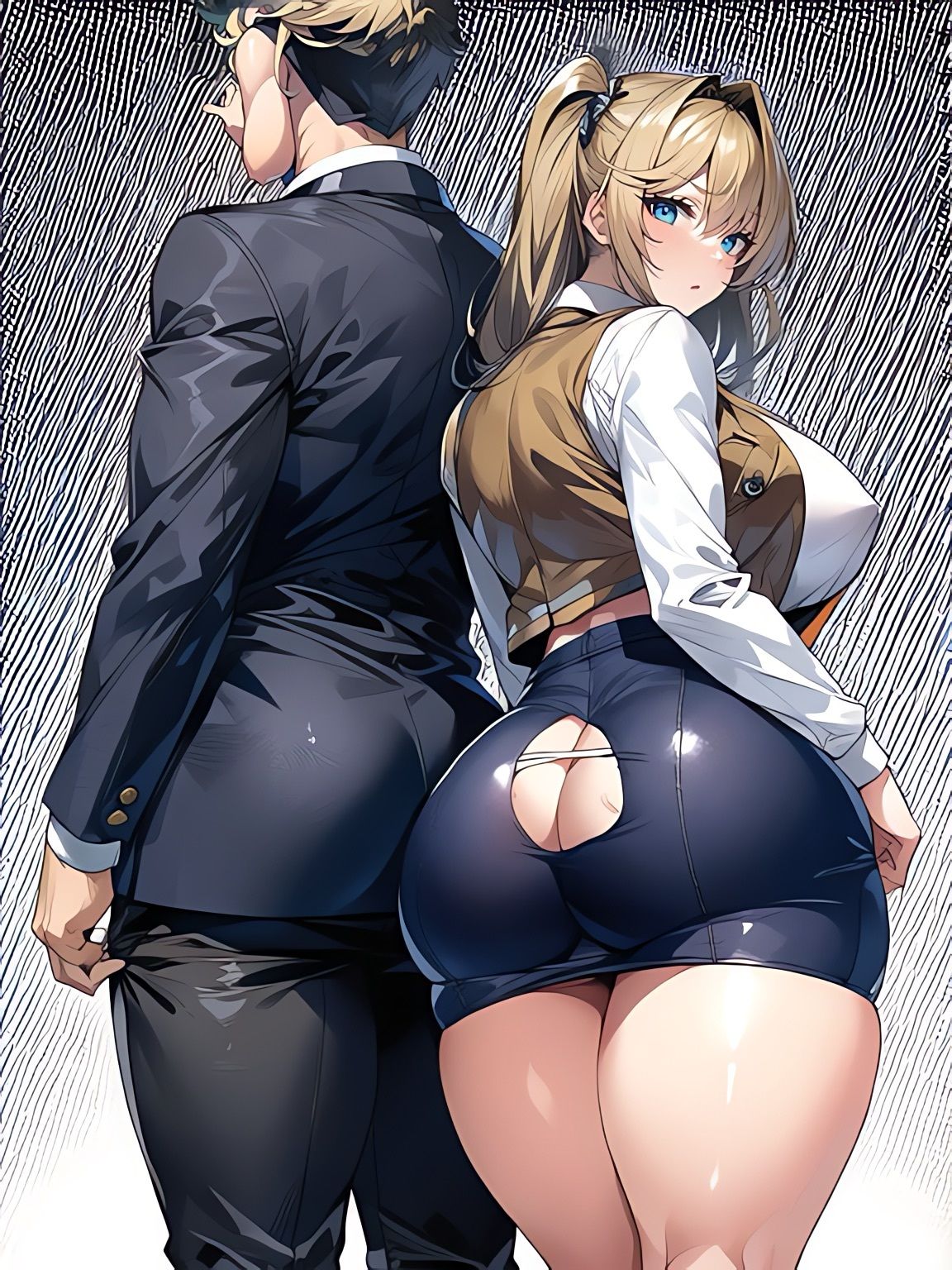 スカート尻破れ - サンプル画像 2