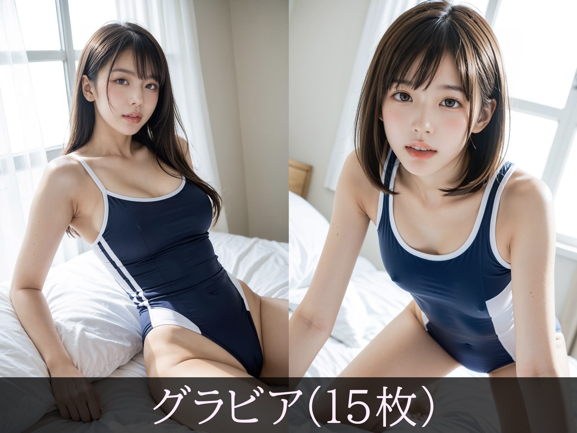 スク水女子。 - サンプル画像 2