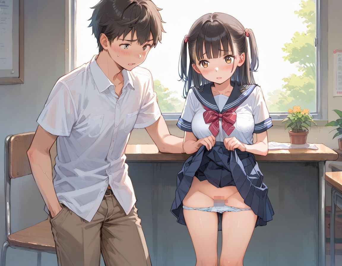 実は妹は僕の性処理ペットです - サンプル画像 1