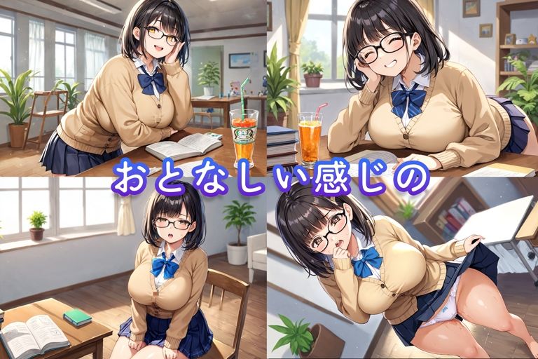 義理の姉がメガネ巨乳だったので催淫薬を盛って僕の言いなりにしてみた - サンプル画像 3