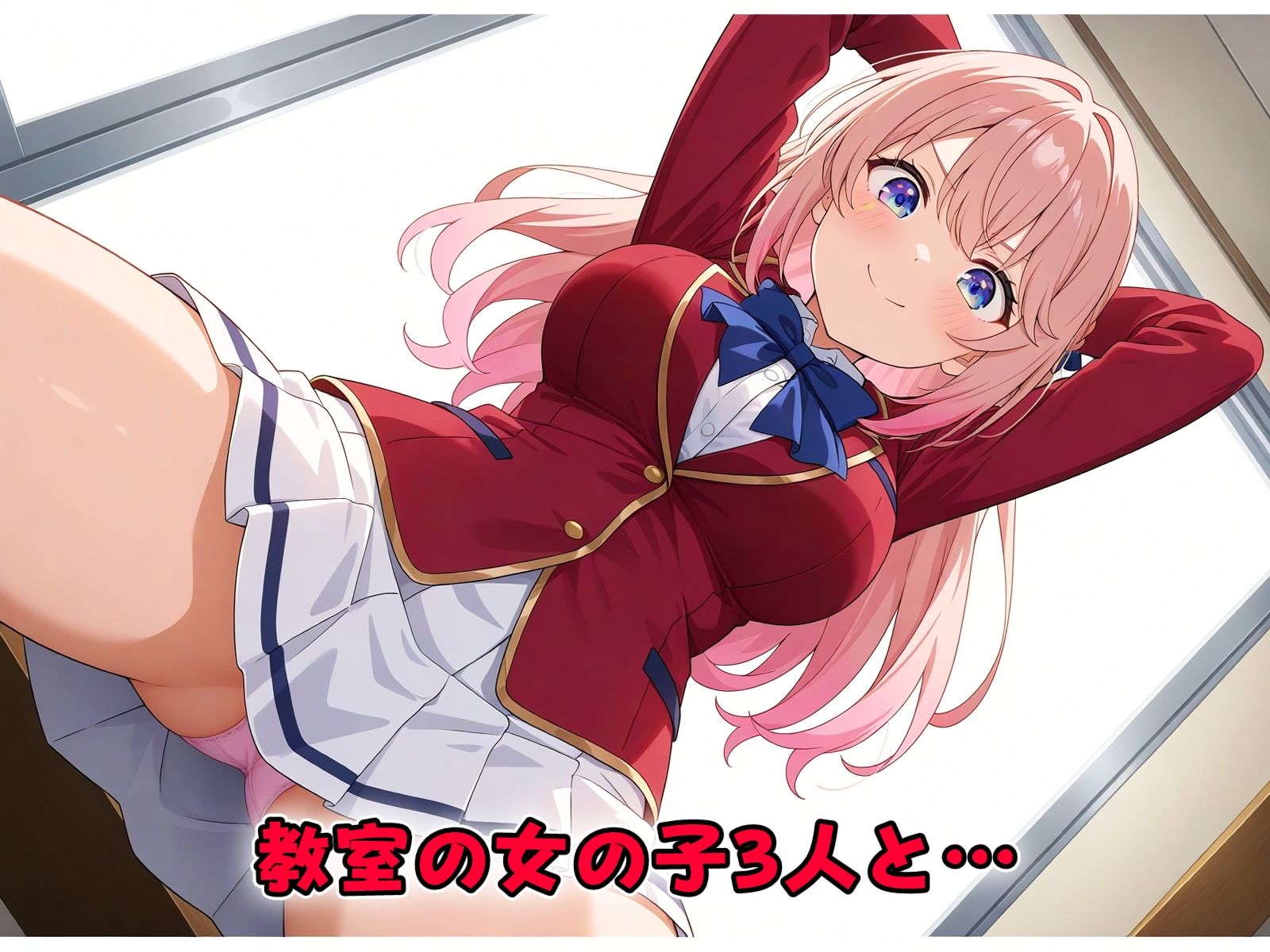 教室の仲間とエッチ - サンプル画像 1