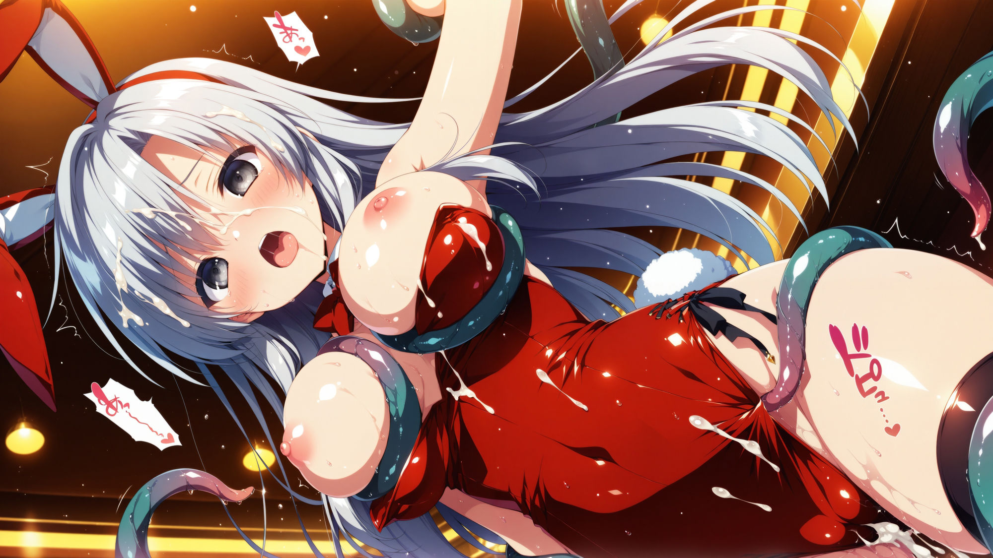 触手に囚われた少女達 〜バニーガール編〜 Vol.2 - サンプル画像 5