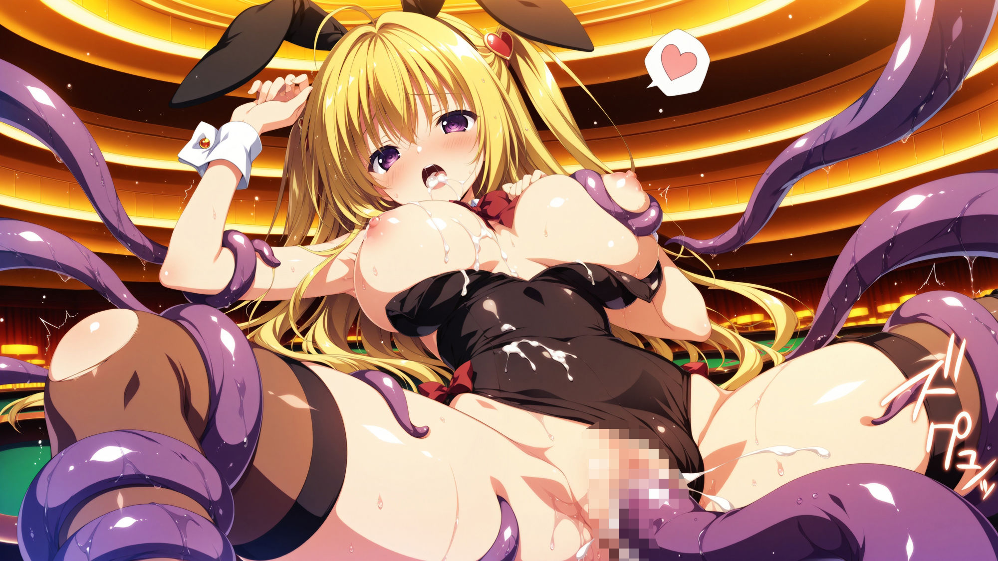 触手に囚われた少女達 〜バニーガール編〜 Vol.2 - サンプル画像 6