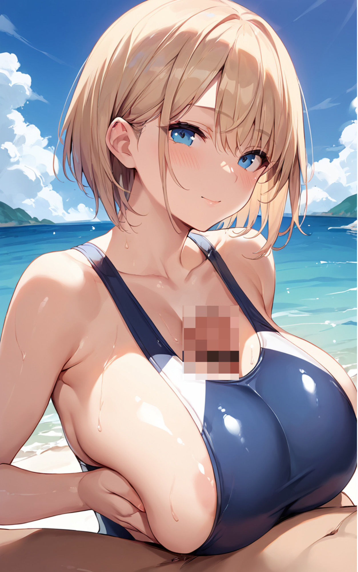 爆乳＆スク水 2 - サンプル画像 8