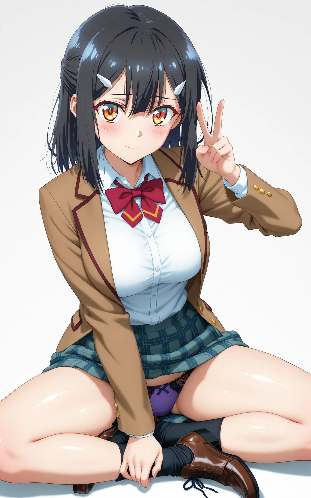 【発情ヒロイン】プリ〇マ☆イリヤ  美遊・エー〇ルフェルト  制服編 - サンプル画像 2