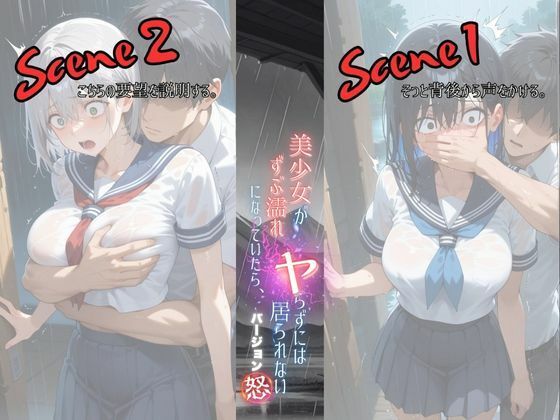美少女がずぶ濡れになっていたら、ヤらずにはいられない バージョン【怒】 - サンプル画像 2