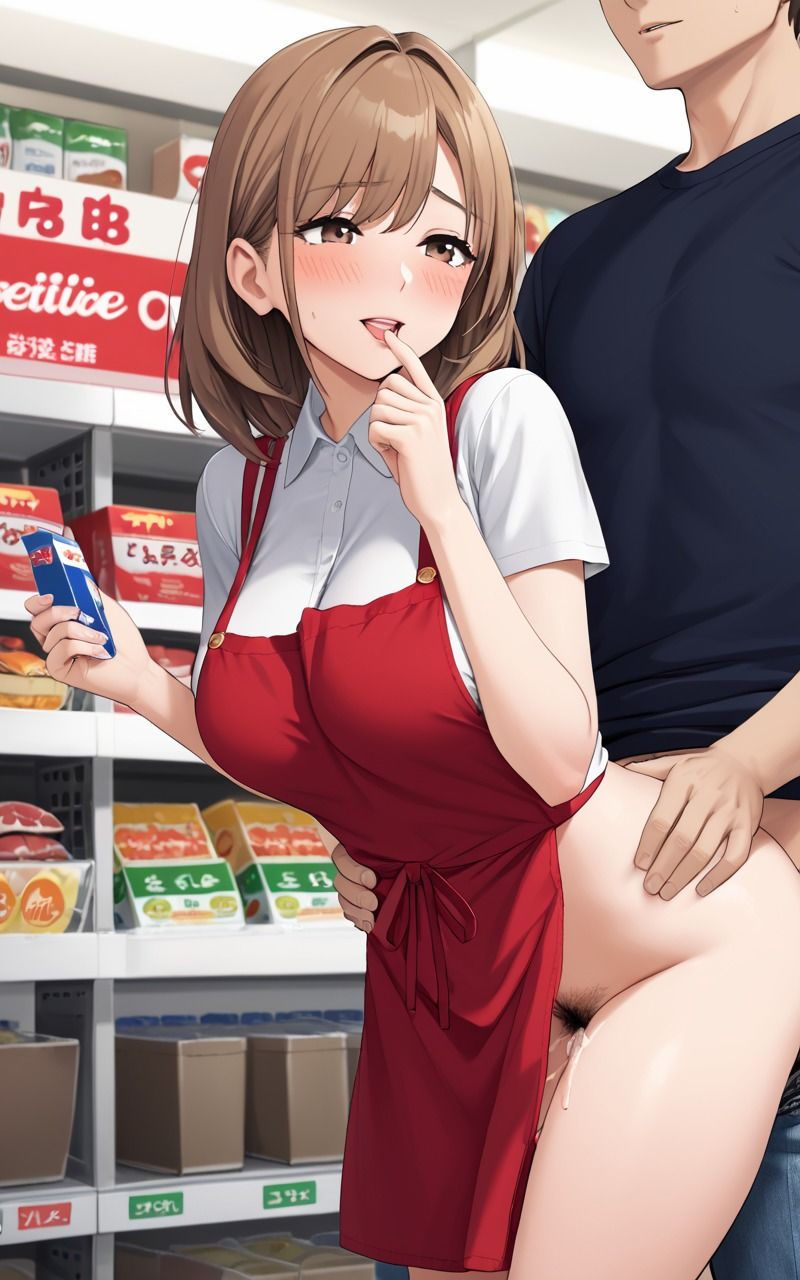 特売！肉便器パート主婦〜タイムセールでカラダを売る主婦たち〜 - サンプル画像 1