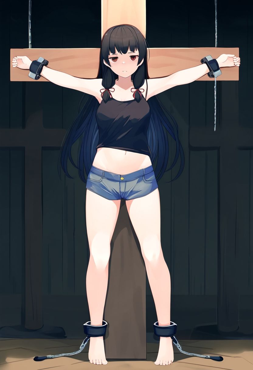 AI少女拘束絵巻11巻 - サンプル画像 4