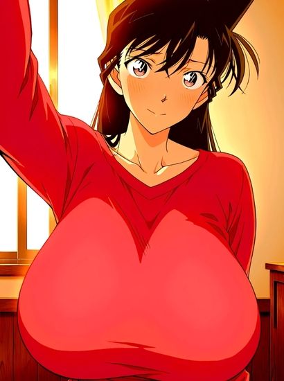 名探偵コナンの毛利蘭から送られてきた自撮り写真 - サンプル画像 1