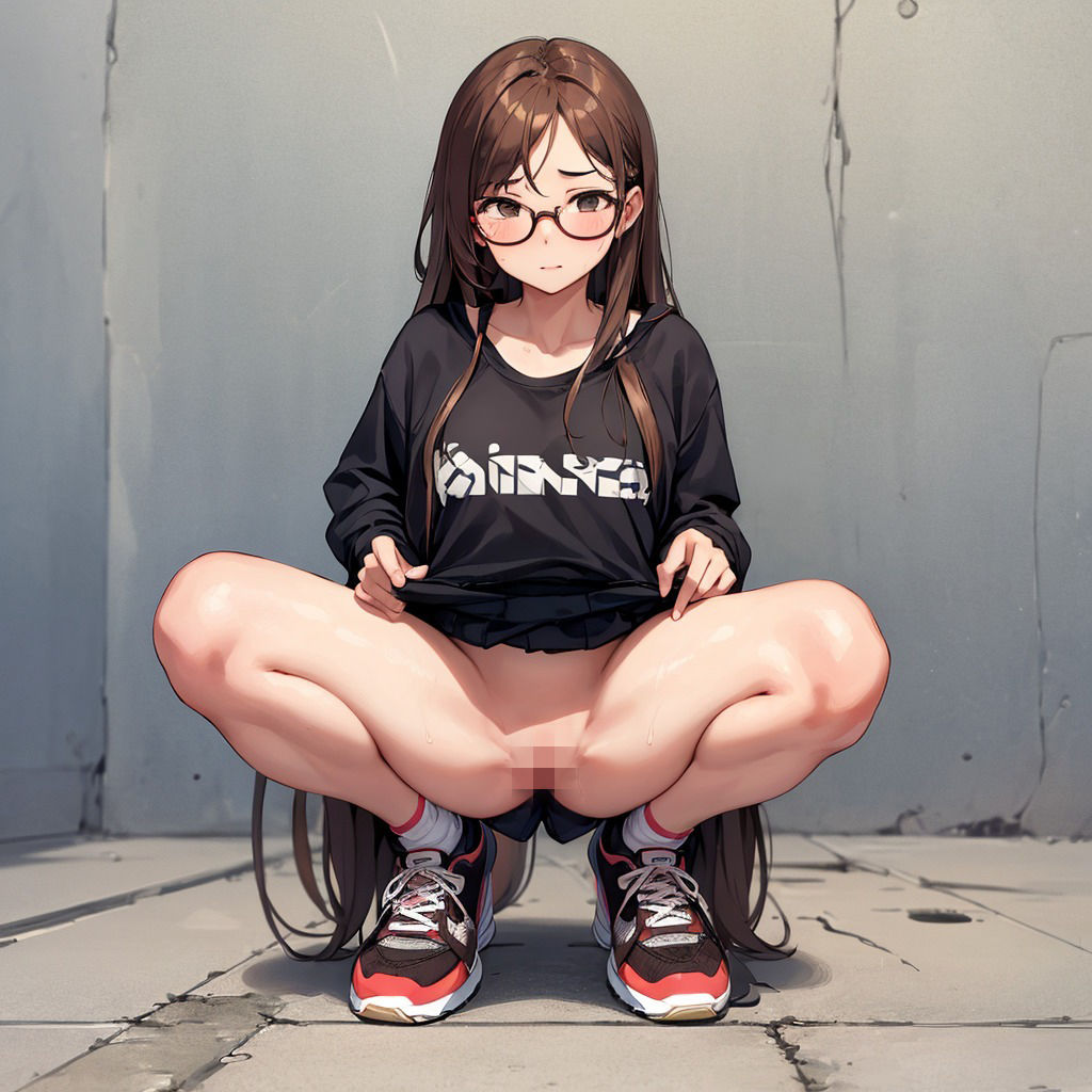 口固そうなメガネっ娘に何度も種付け - サンプル画像 3
