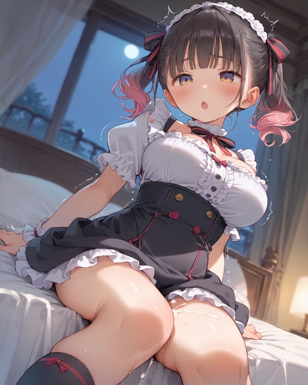 地雷ちゃんとSMごっこ！ドMに目覚めて肉便器にされた巨乳少女 - サンプル画像 2