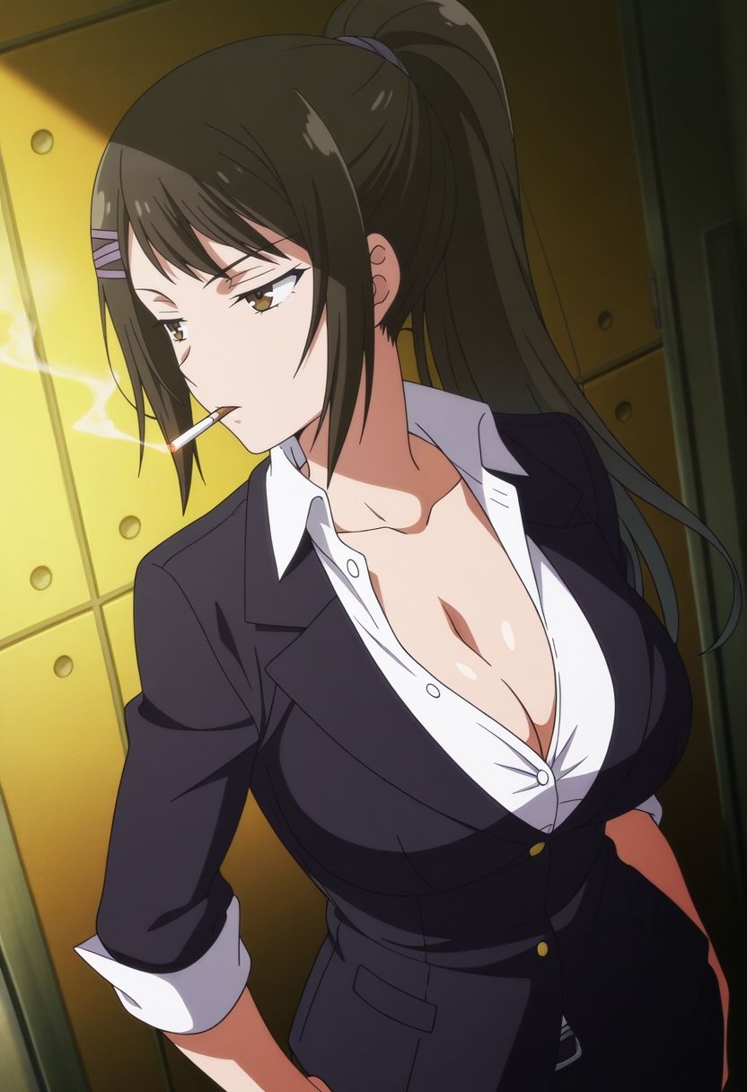 放課後ヒロインズ  茶柱佐枝 - サンプル画像 1