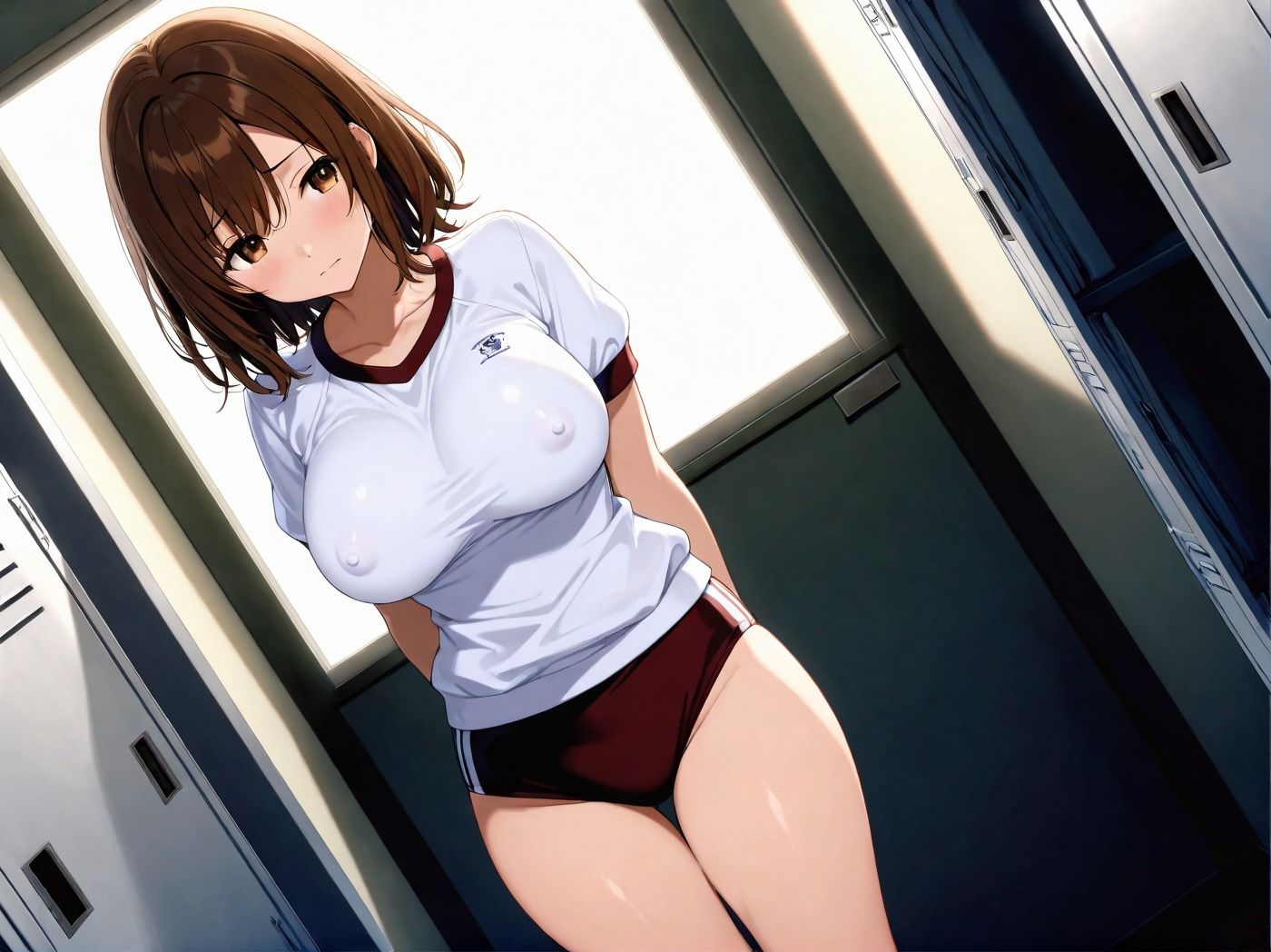 爆乳清楚な女子校生を調教！ - サンプル画像 3