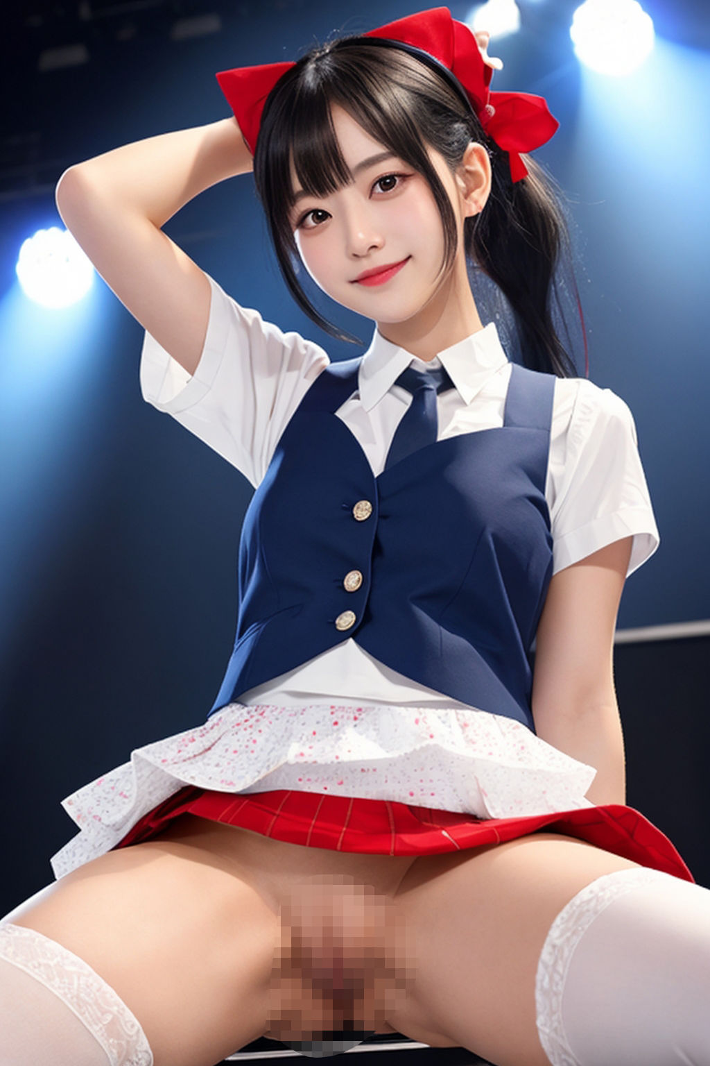 開脚アイドル2 グループA編 - サンプル画像 2
