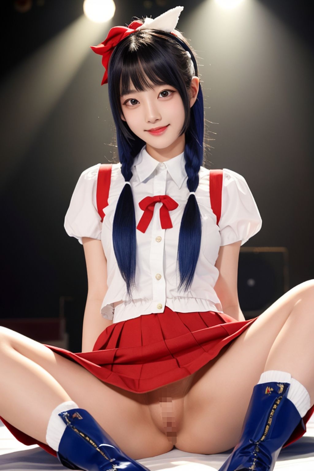 開脚アイドル2 グループA編 - サンプル画像 7
